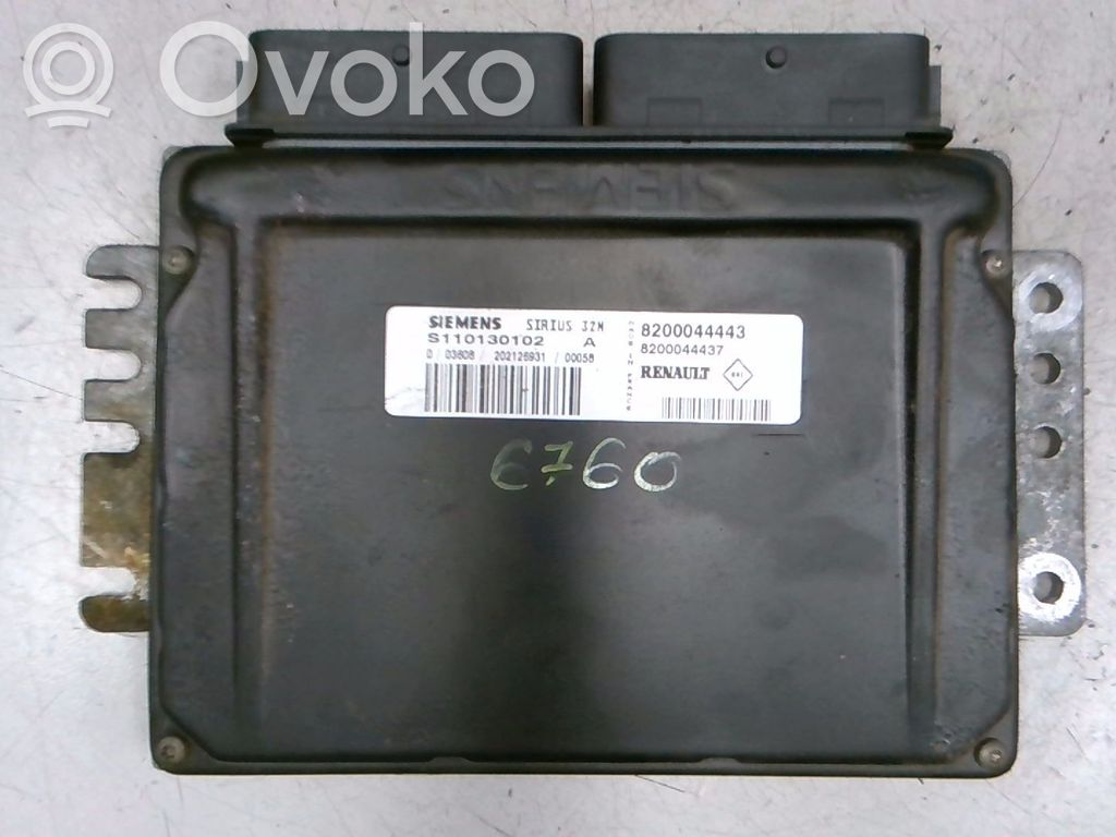 Renault Twingo I Engine control unit/module 