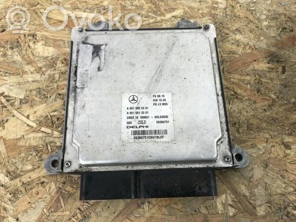 Mercedes-Benz GLK (X204) Komputer / Sterownik ECU silnika 