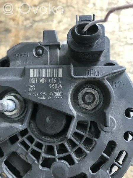 Audi A5 Sportback 8TA Alternador 