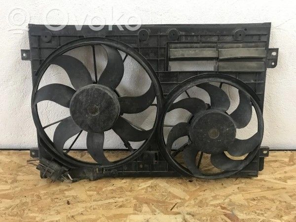 Volkswagen PASSAT B6 Elektrinis radiatorių ventiliatorius 