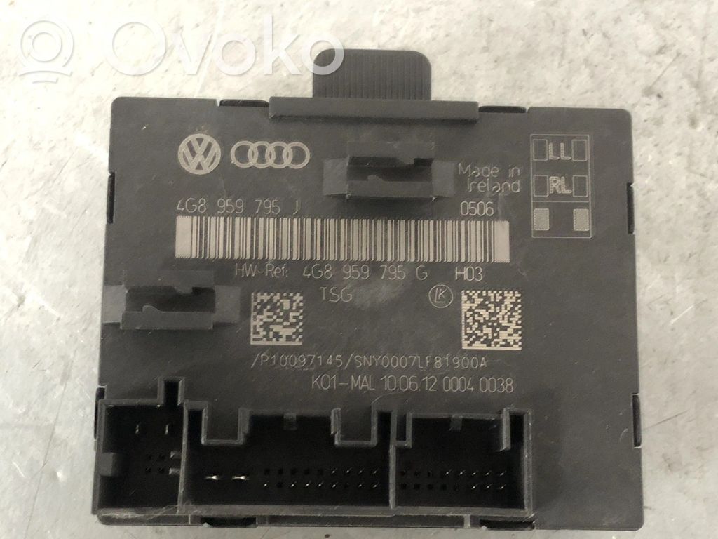 Sterownik / Moduł drzwi   4G8959795J,101505