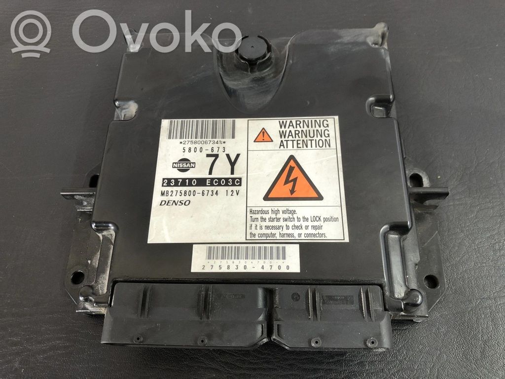 Nissan Navara D40 Engine control unit/module ECU 