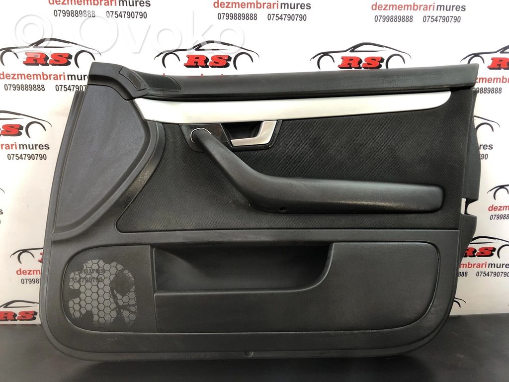 Audi A4 S4 B7 8E 8H Rivestimento del pannello della portiera anteriore 