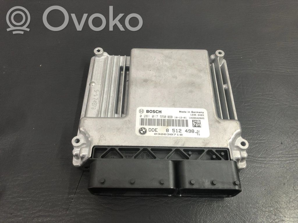 BMW X1 E84 Centralina/modulo motore ECU 