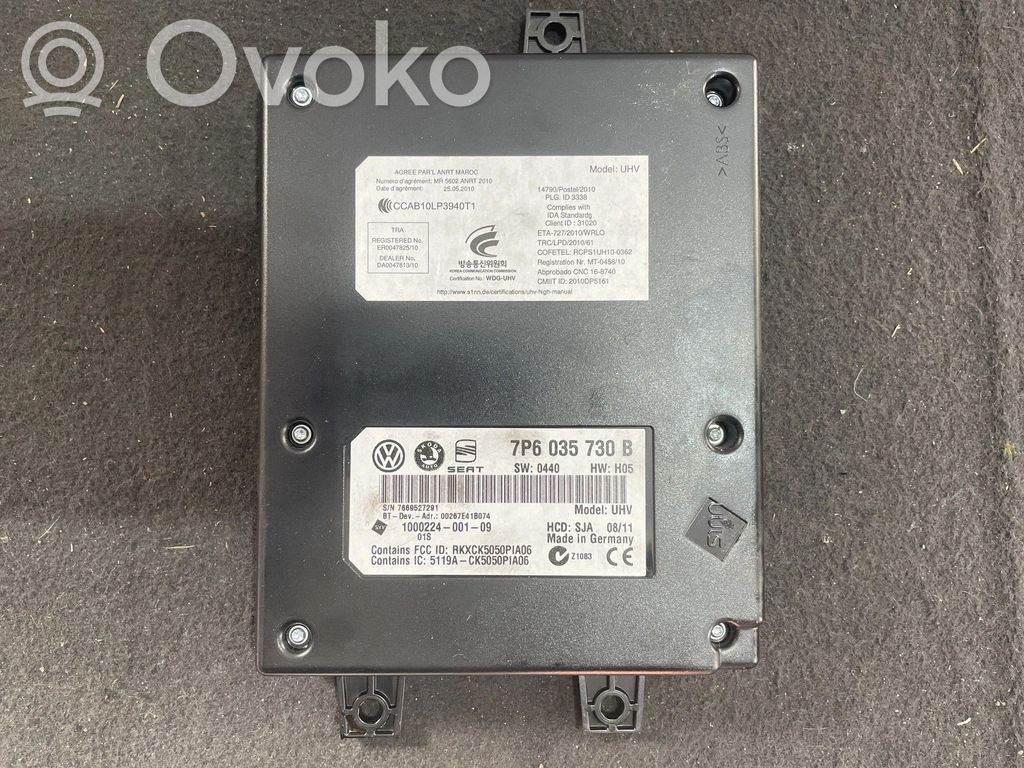 Volkswagen PASSAT B7 Centralina/modulo bluetooth 