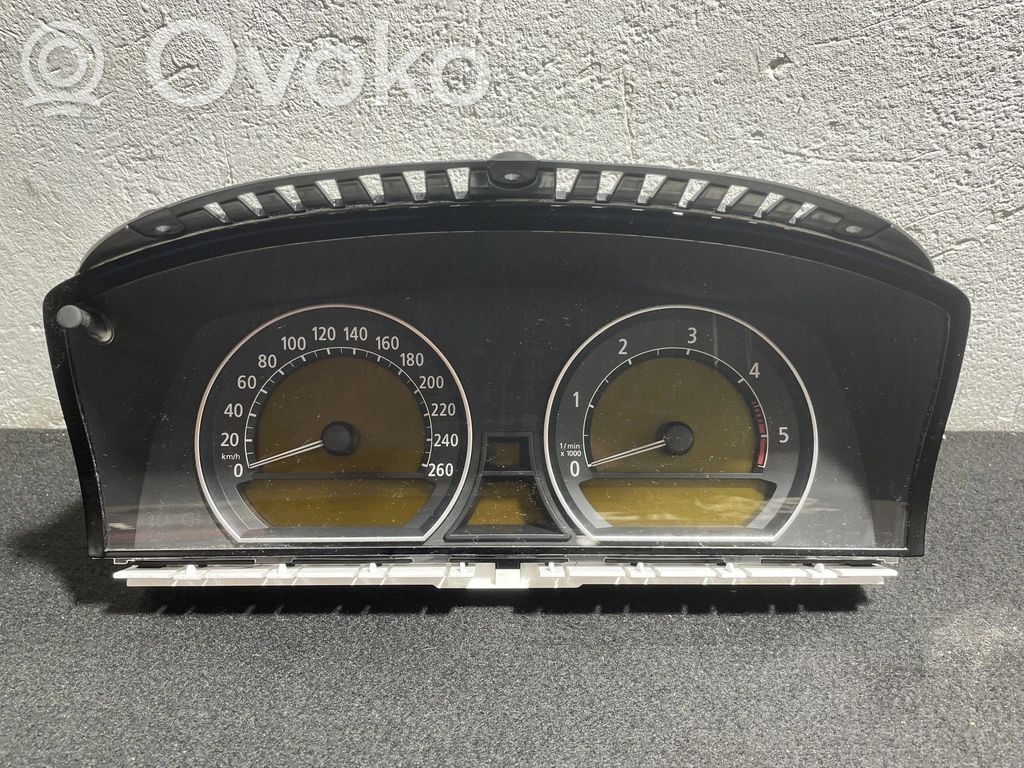 BMW 7 E65 E66 Spidometrs (instrumentu panelī) 