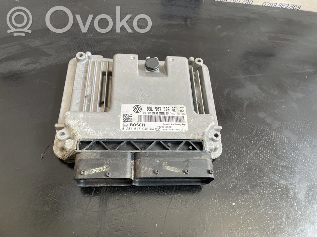 Volkswagen Tiguan Unitate control motor/modul ECU 