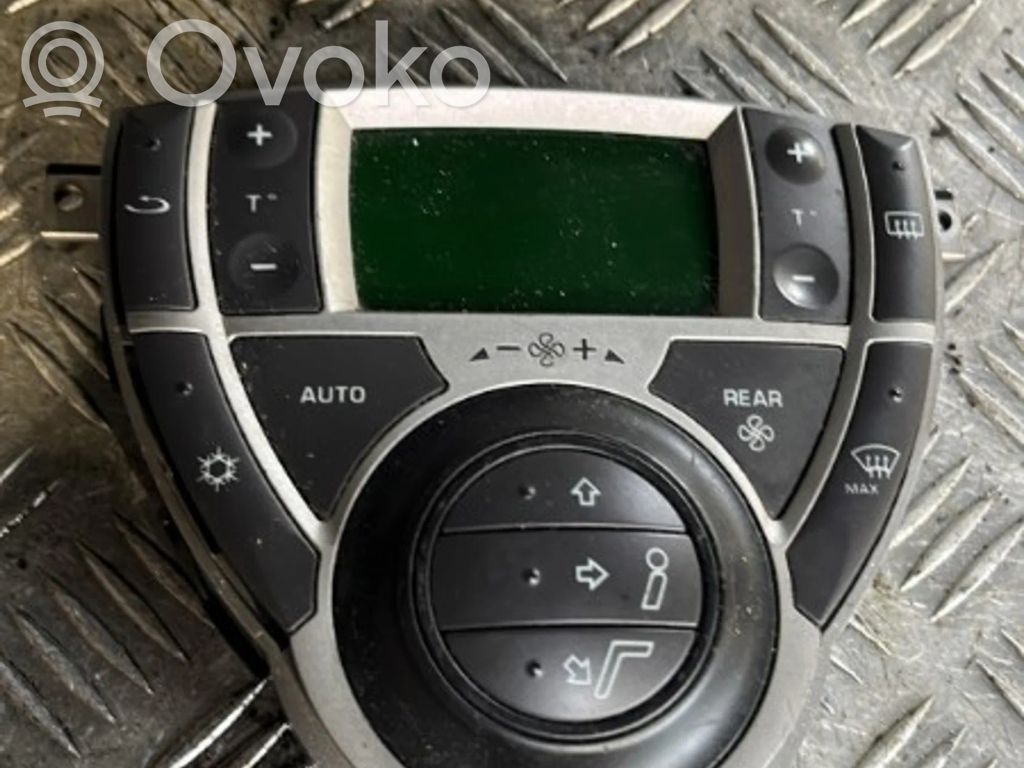 Peugeot 807 Climate control unit 
