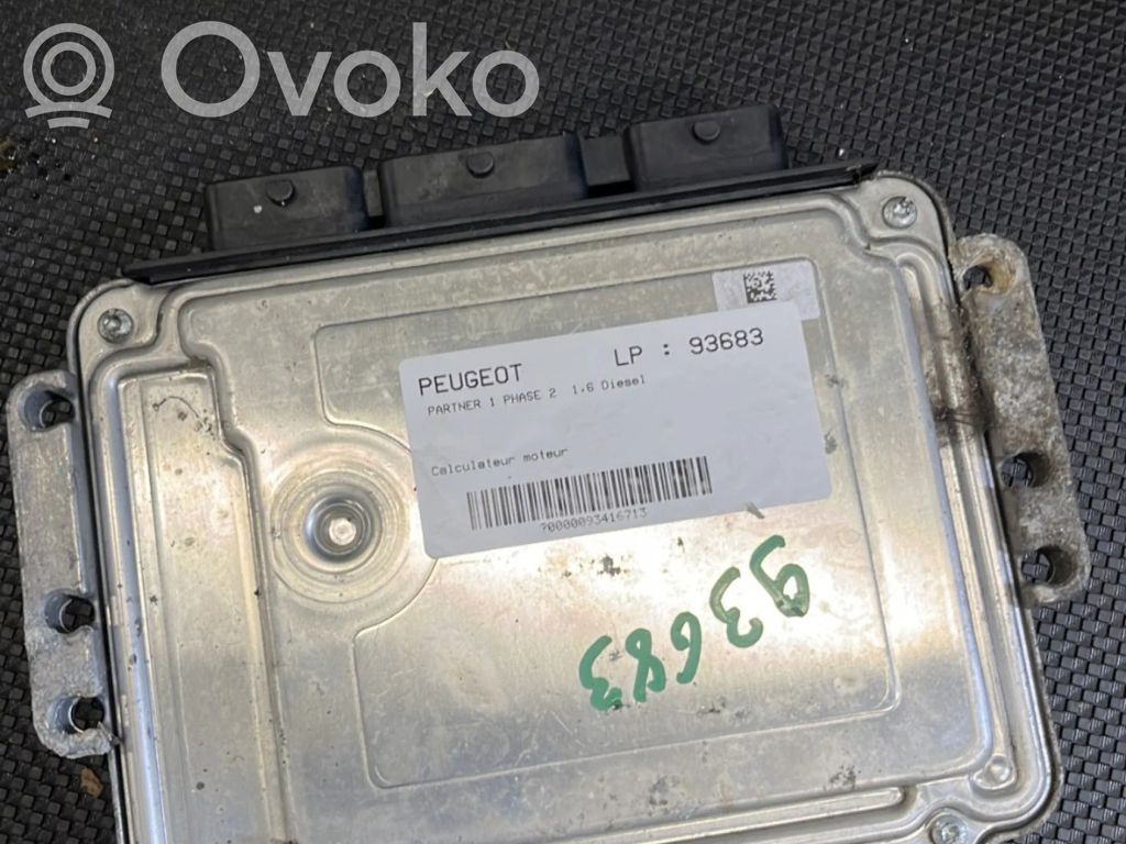 Peugeot Partner Engine control unit/module 