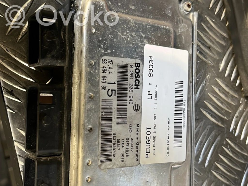 Peugeot 106 Engine control unit/module 