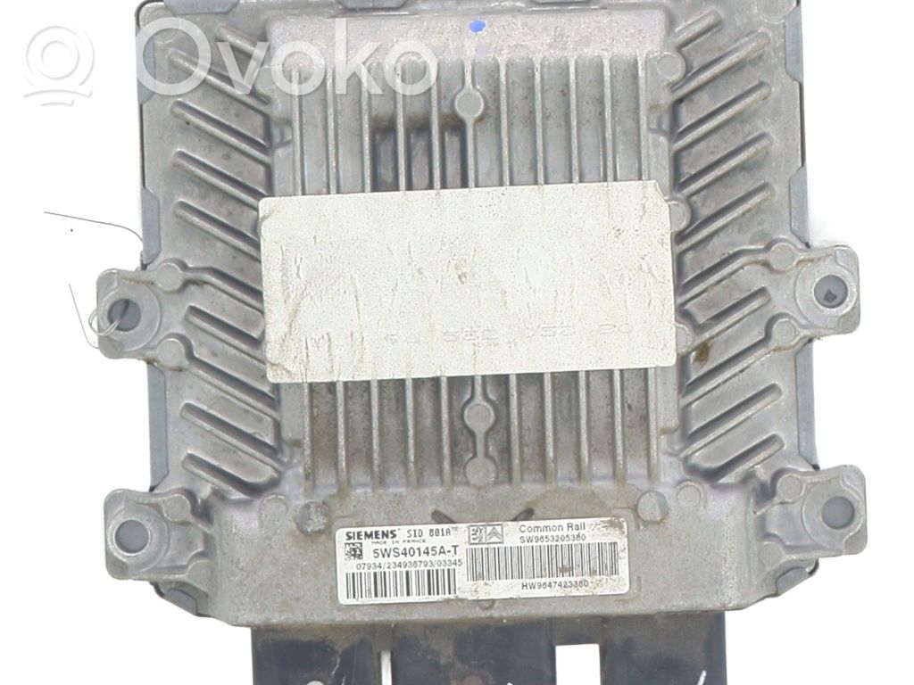 Engine control unit/module   9653205380