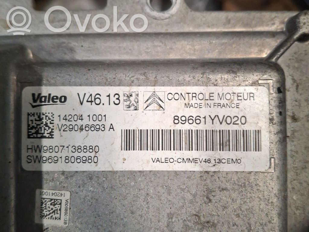 Peugeot 108 Engine control unit/module 