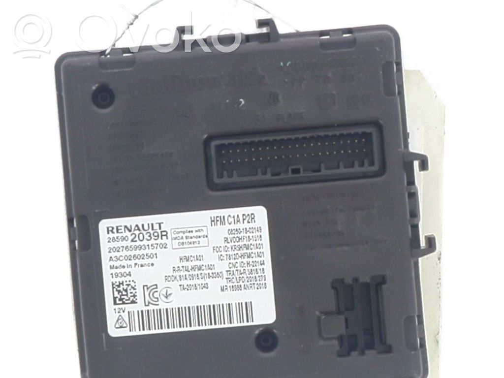 Renault Zoe Other control units/modules 