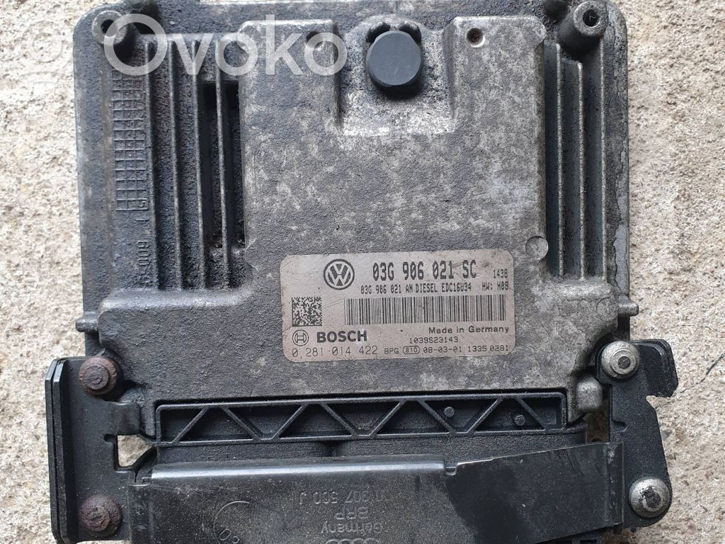 Seat Leon (1P) Engine control unit/module 