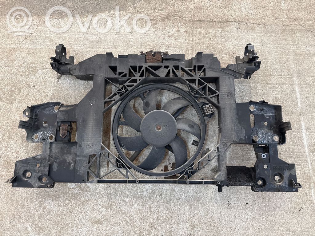 Renault Scenic III -  Grand scenic III Jäähdyttimen kehyksen suojapaneeli 