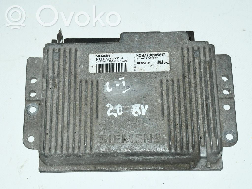 Engine control unit/module   7700105817