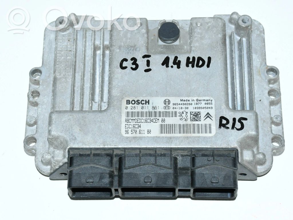 Citroen C3 Engine control unit/module 