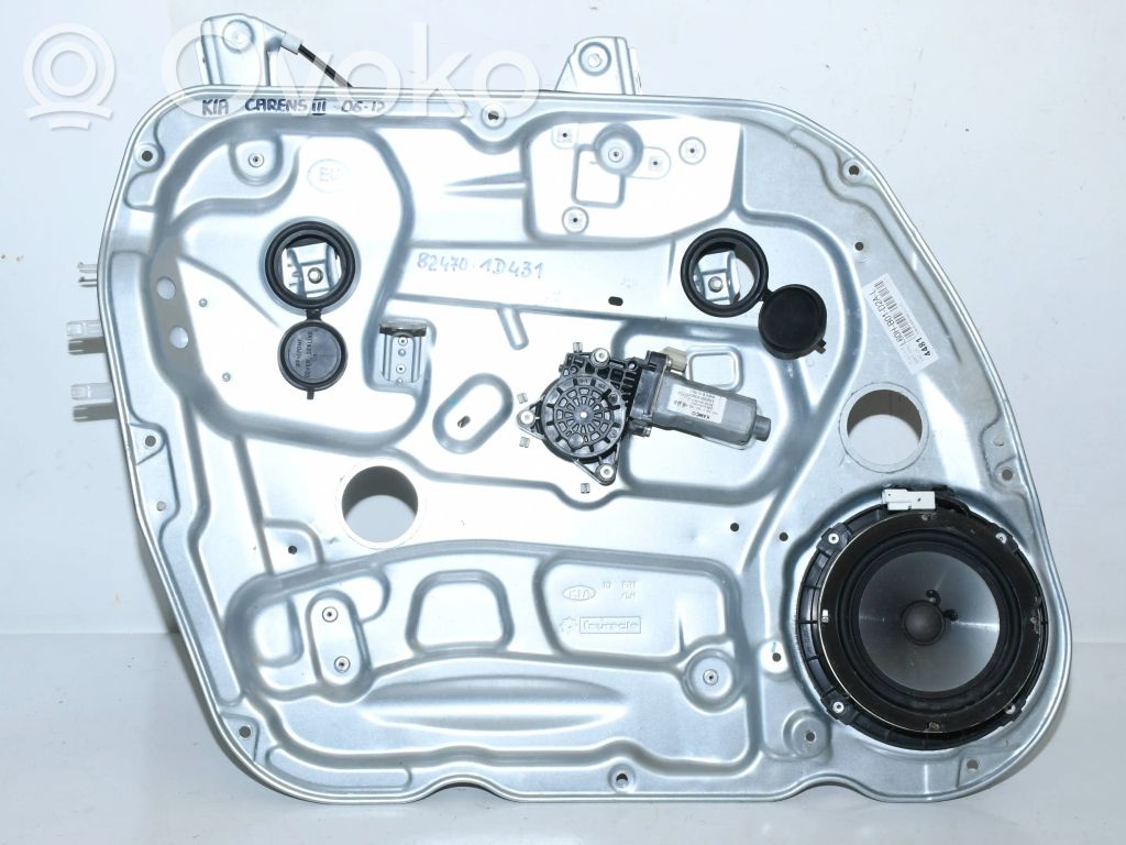 KIA Carens II Macara ușă față cu motor 