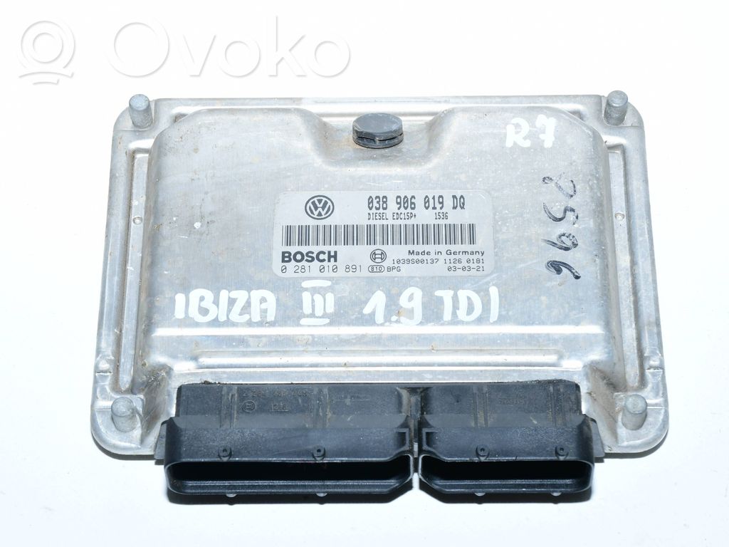 Seat Ibiza III (6L) Engine control unit/module 