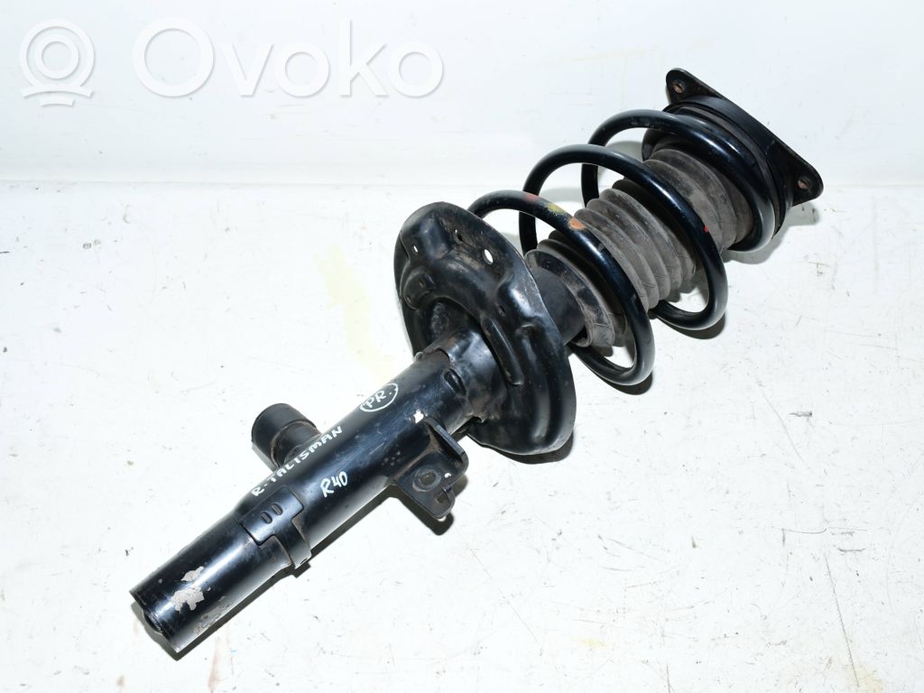 Front shock absorber with coil spring