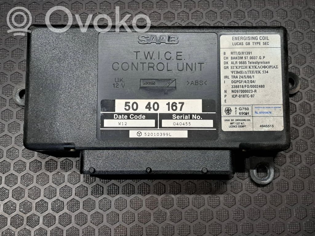 Saab 9-5 Comfort/convenience module 