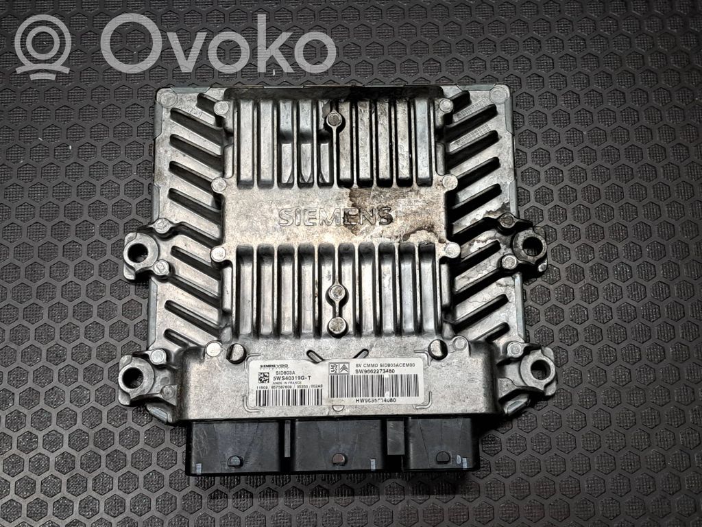Peugeot 407 Engine control unit/module 