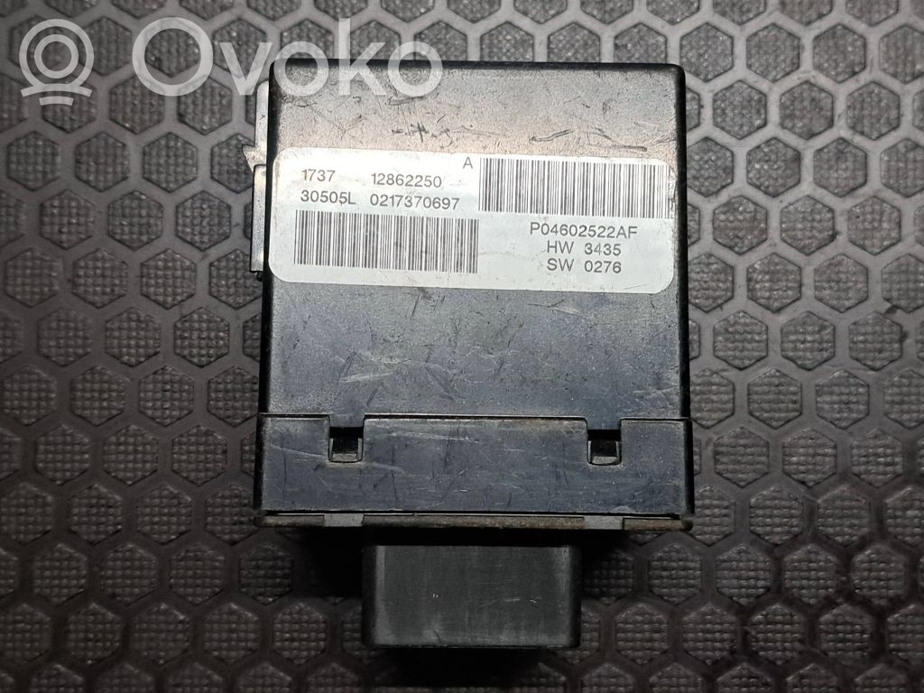 Other control units/modules   P04602522AF,12862250,0217370697