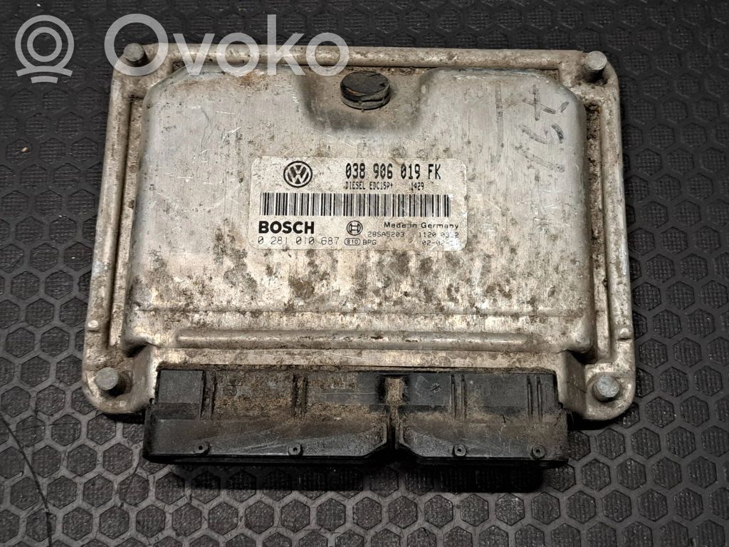 Seat Leon (1M) Unidad de control/módulo del motor 