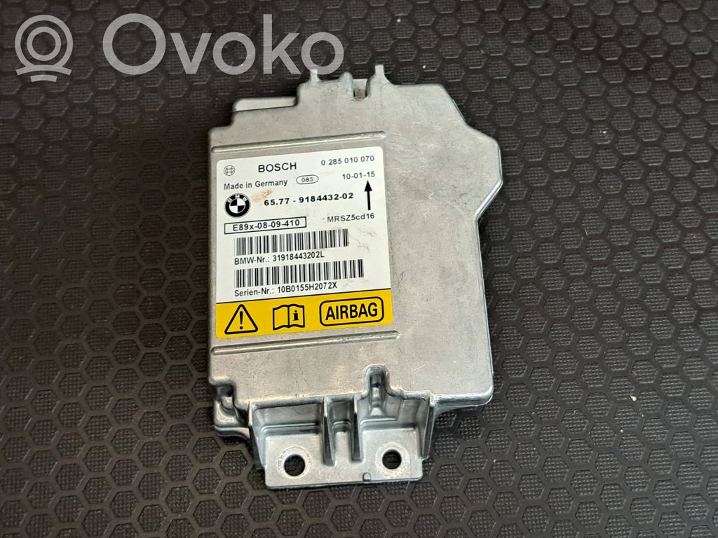 Airbag control unit/module   9184432,0285010070,65779184432