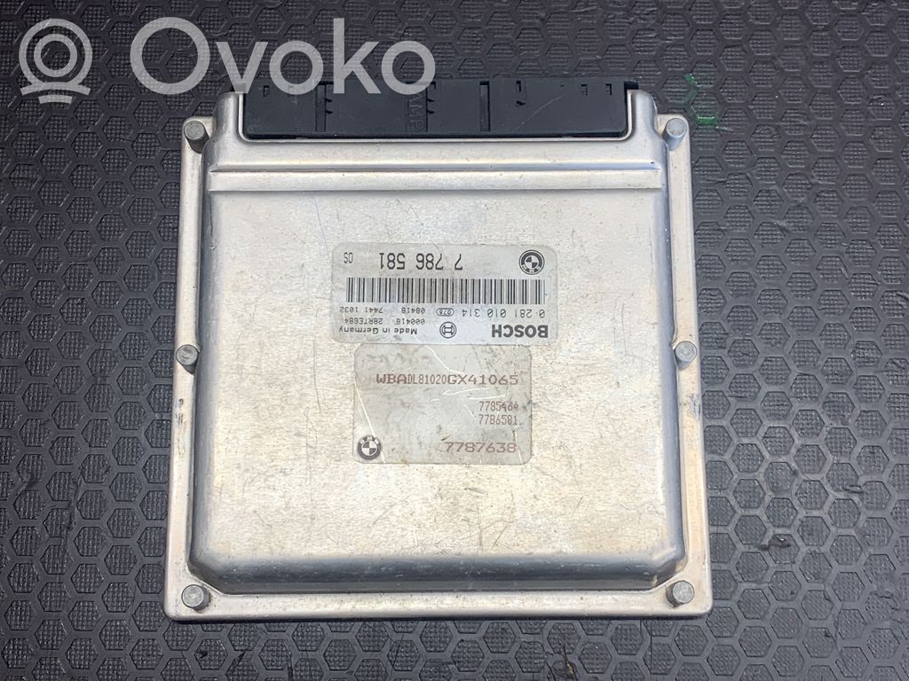 BMW 5 E39 Engine control unit/module 