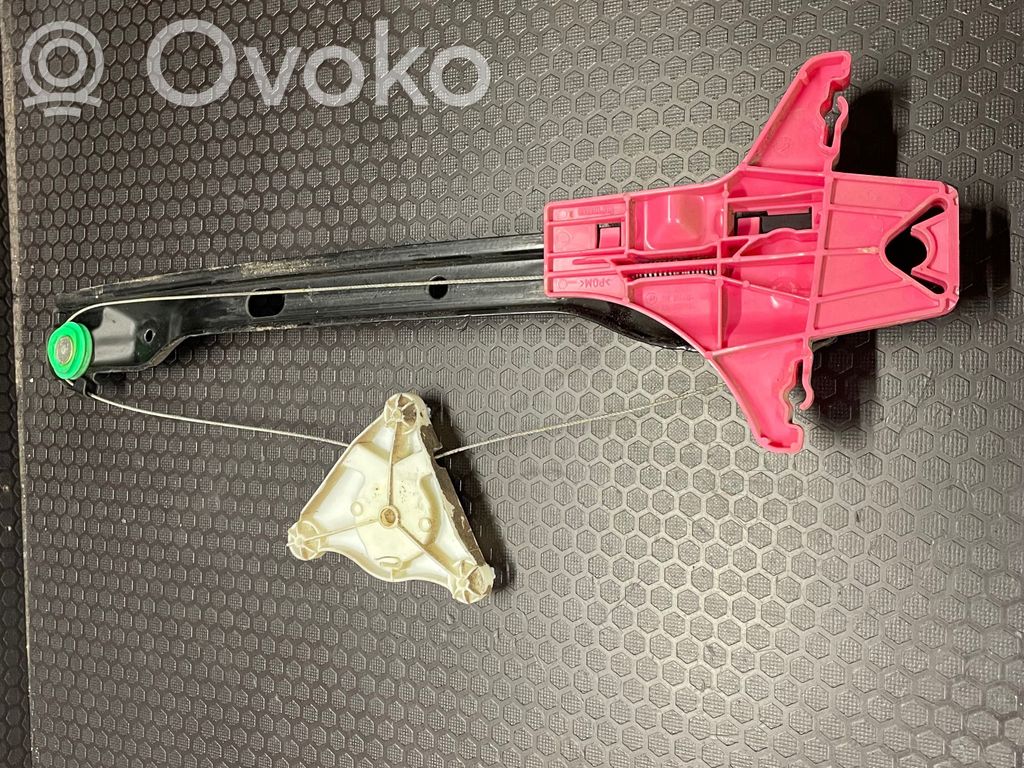 Volkswagen PASSAT B7 Mechanizm podnoszenia szyby tylnej bez silnika 