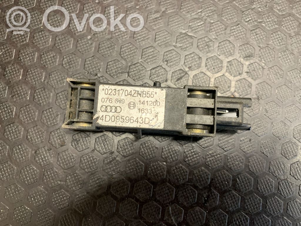 Airbagsensor Crashsensor Drucksensor   4D0959643D,0231704ZNB55,141200