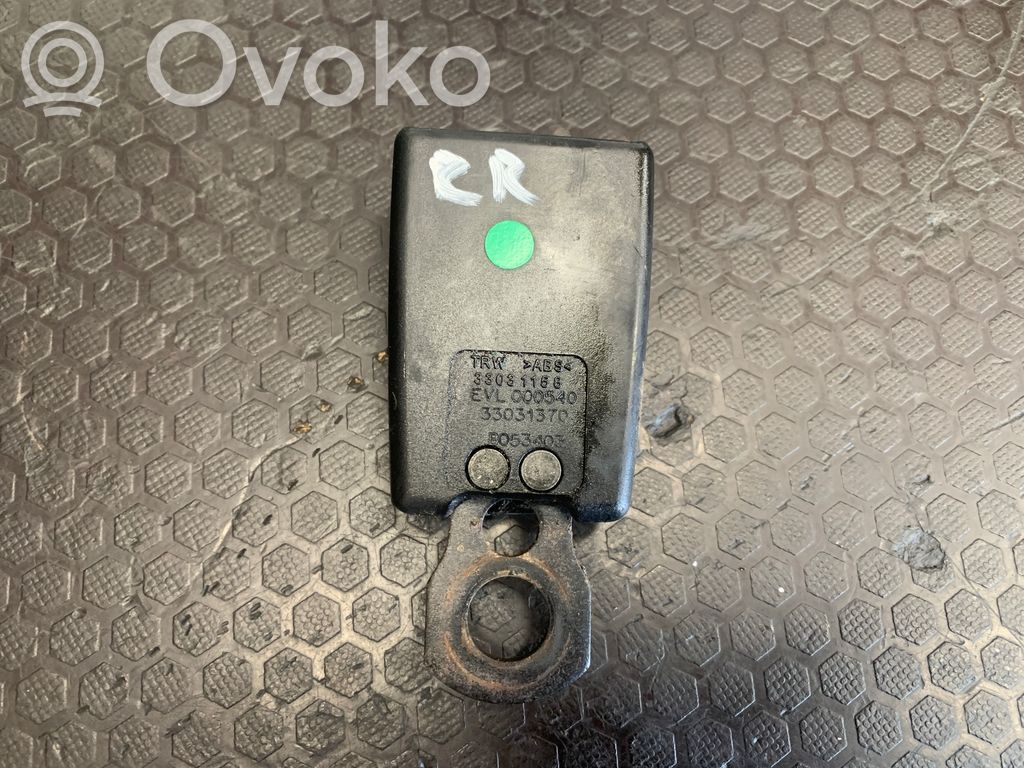 Klamra tylnego pasa bezpieczeństwa   33031158,33031370,EVL000540,B053403