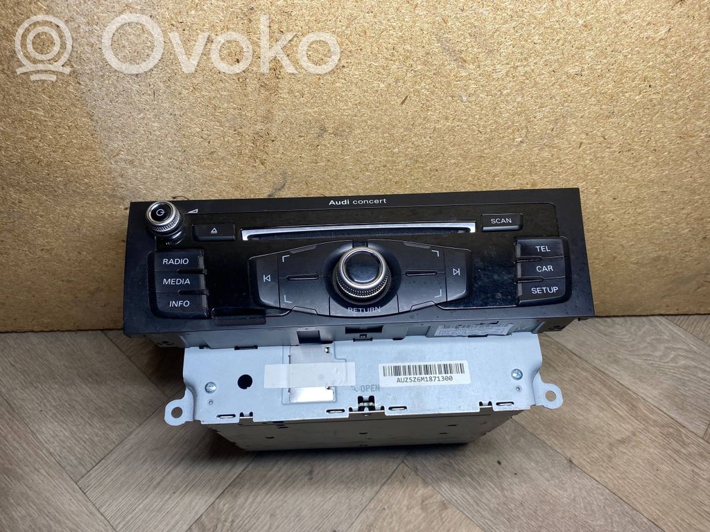Audi A5 8T 8F Radio/CD/DVD/GPS-pääyksikkö 