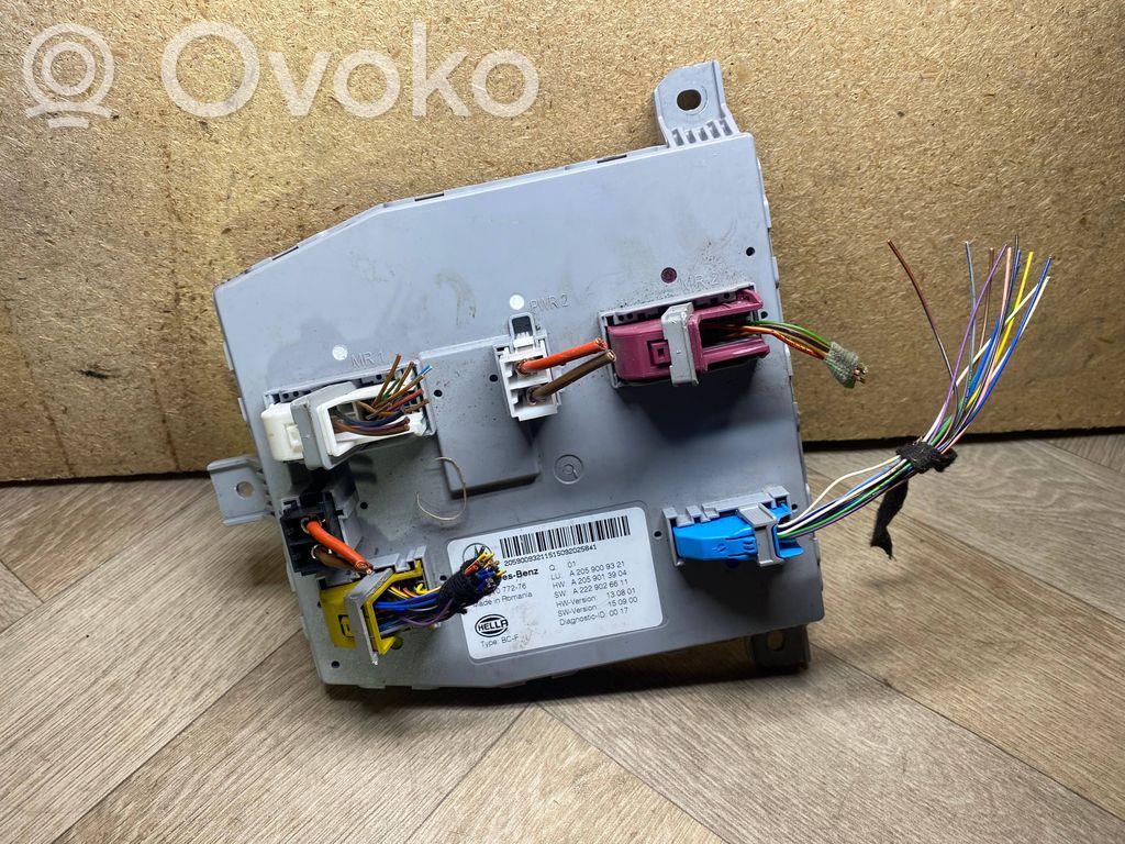 Mercedes-Benz C W205 SAM control unit 