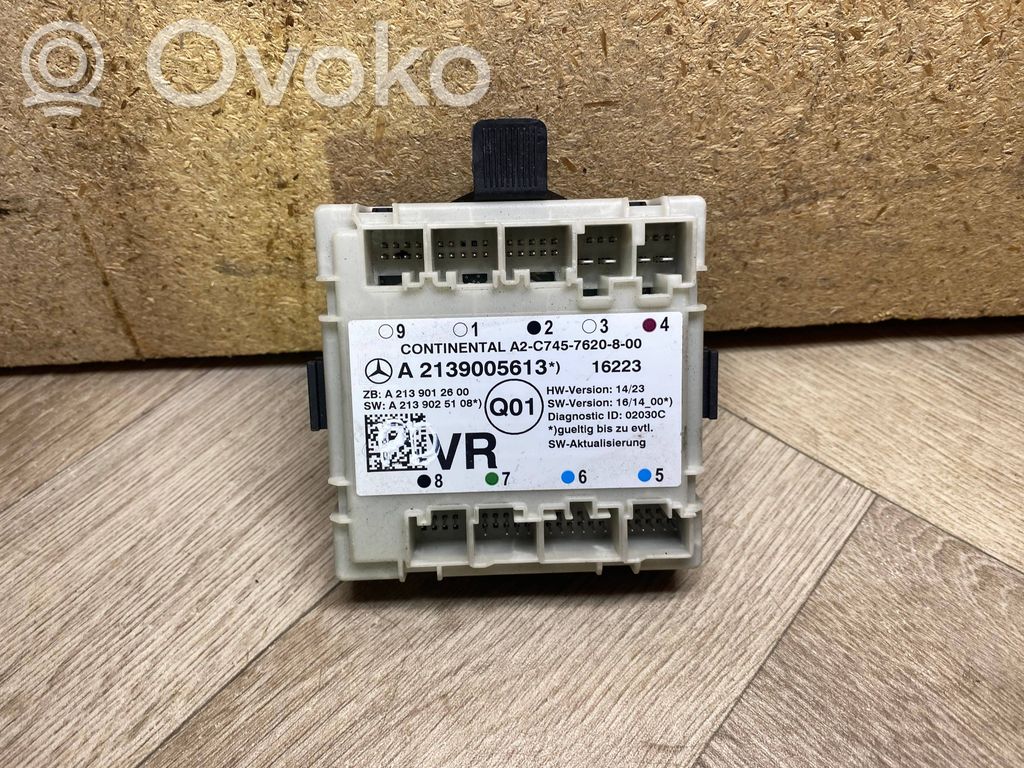 Mercedes-Benz E W213 Door control unit/module 