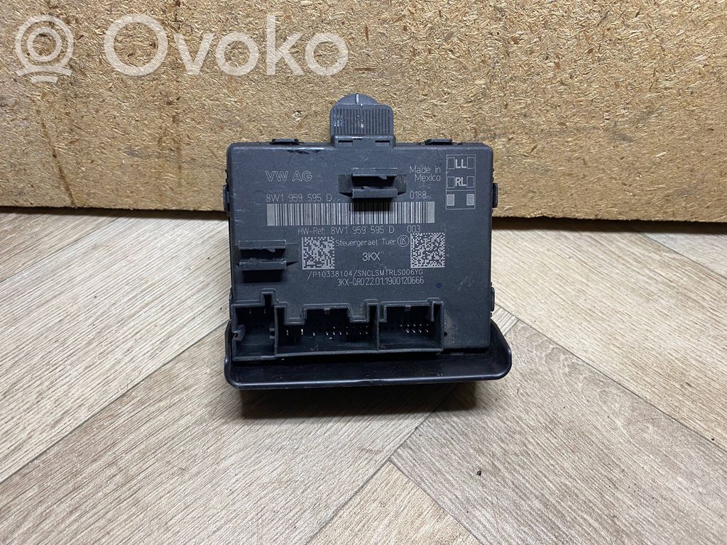 Audi A3 8Y Door control unit/module 