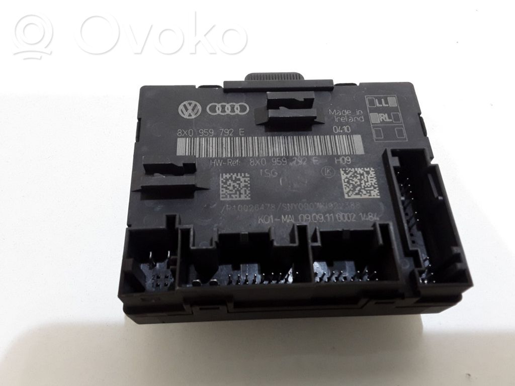 Audi Q3 8U Other control units/modules 