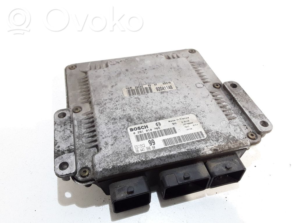 Peugeot 607 Engine control unit/module 
