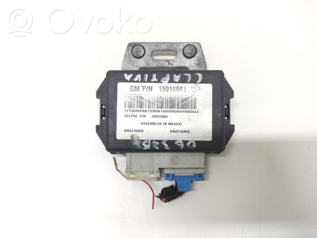 Chevrolet Captiva Citu veidu vadības bloki / moduļi 
