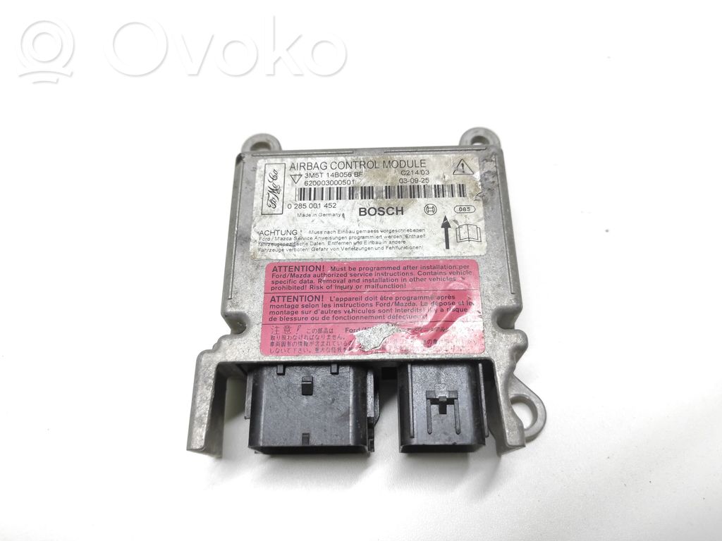 Airbag control unit/module   3M5T14B056BF,620003000501,0285001452