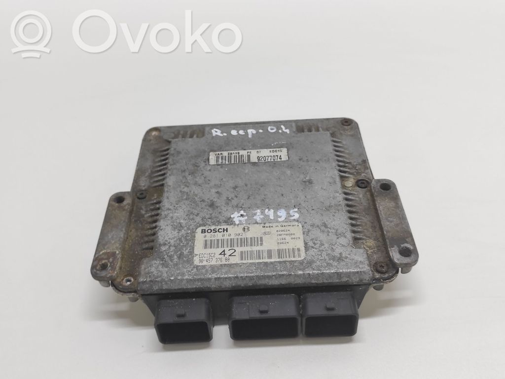 Renault Espace -  Grand espace IV Engine control unit/module 