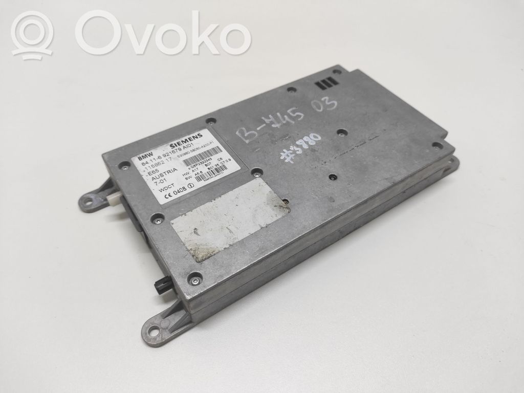 BMW 7 E65 E66 Phone control unit/module 