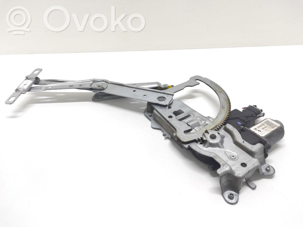 Opel Corsa C Front door window regulator with motor 