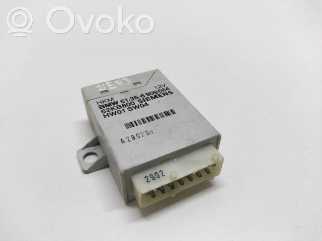 Unidad de control/módulo del maletero/compartimiento de carga   61356909664,62KB800