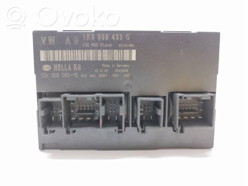 Module confort   1K0959433C,05450800,5DK00858315,1K0959433CA,1K0959433CD