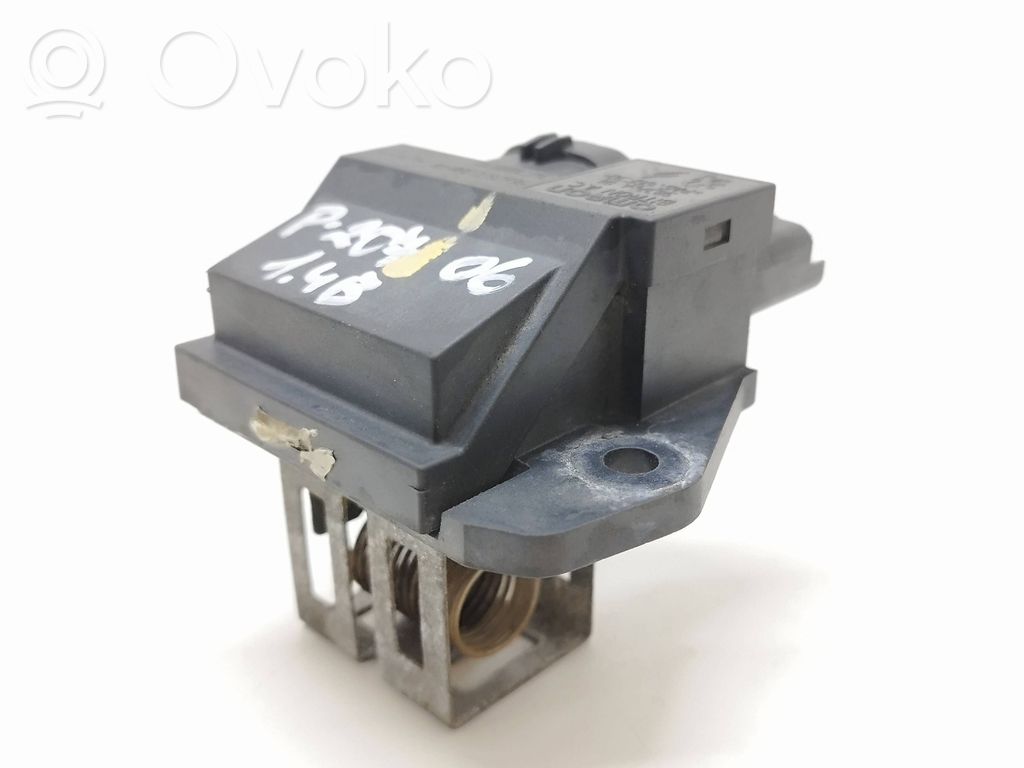 Peugeot 207 Résistance moteur de ventilateur de chauffage 
