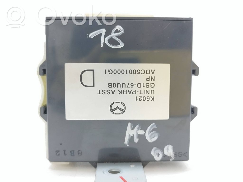 Mazda 6 Parking PDC control unit/module 