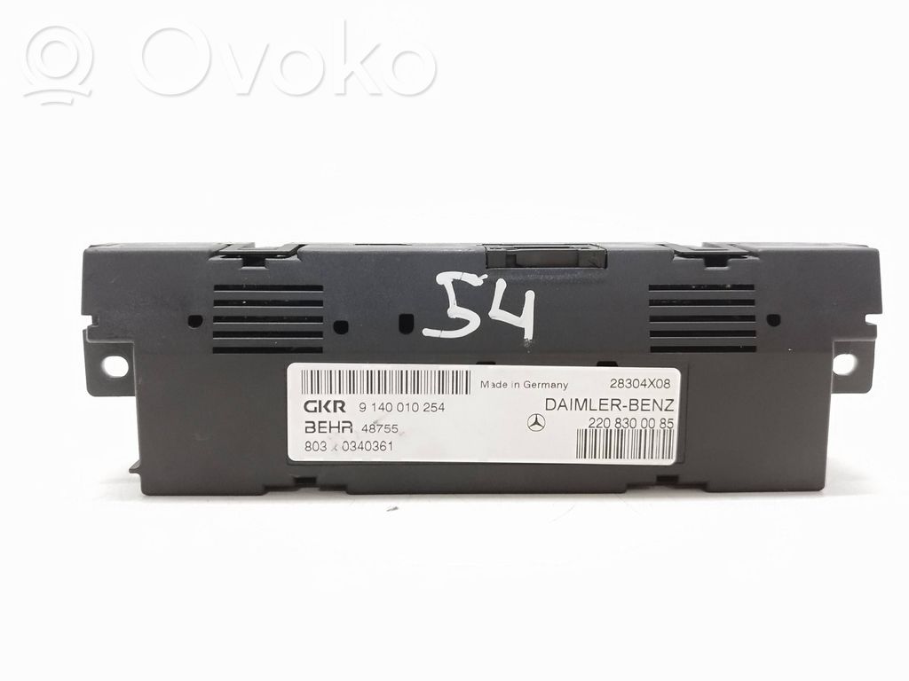 Mercedes-Benz S W220 Alte unități/module de control 
