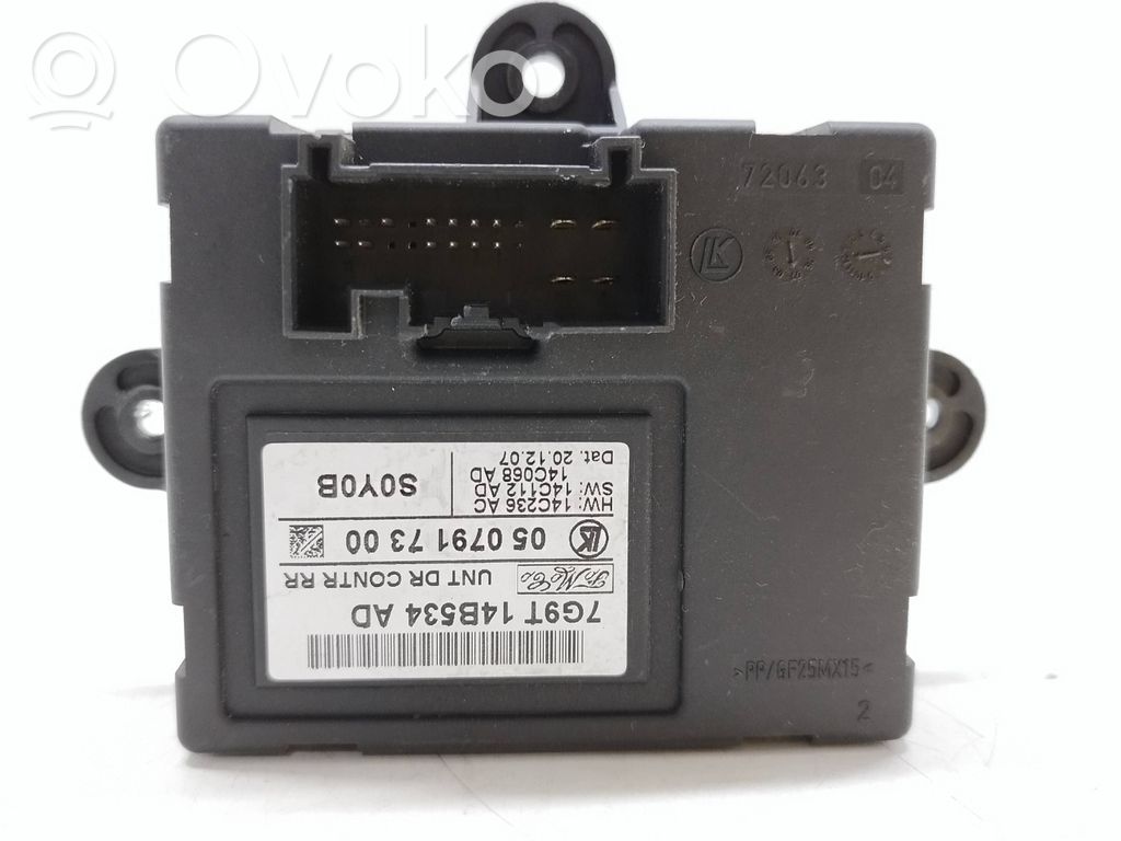 Door control unit/module   7G9T14B534AD,0507917300,14C236AC,14C068AD,14C112AD